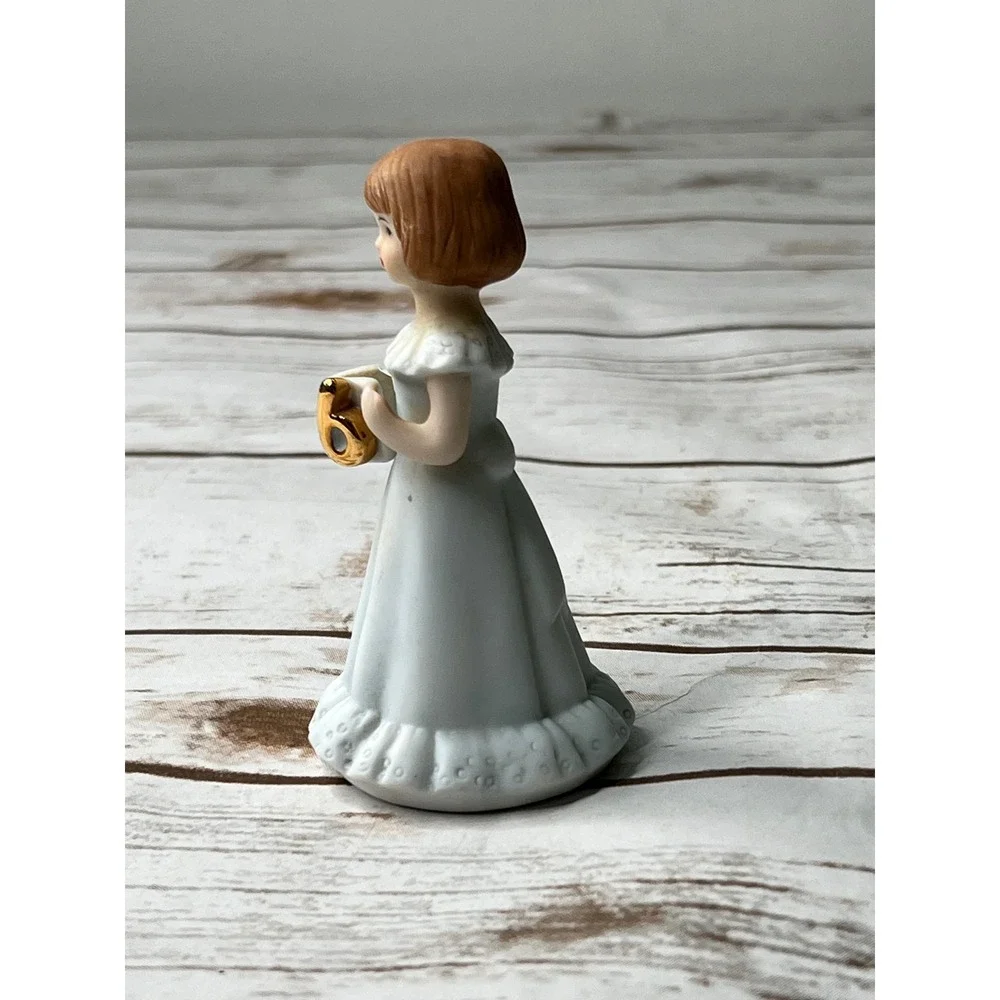 Enesco Growing Up Birthday‎ Girls Porcelain Figurines Lot of 4